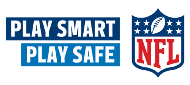 NFL National Football League Play Smart Play Safe Logo